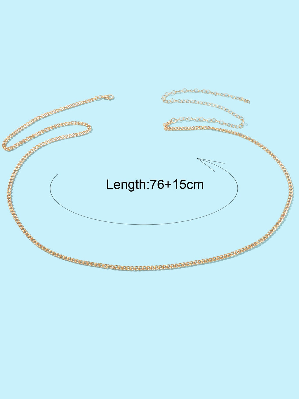 Beach Bikini Body Chain Belly Chain Adjustable Women Sexy Minimalist Waist Chain