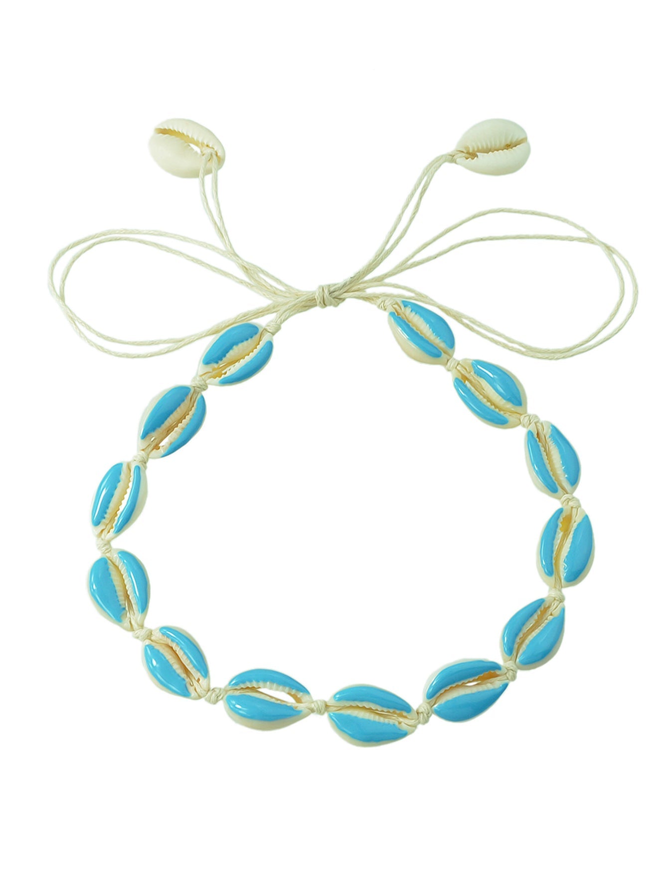 Traditional Ethnic Jewellery Handmade Colorful Shell Choker Boho Chic Necklace