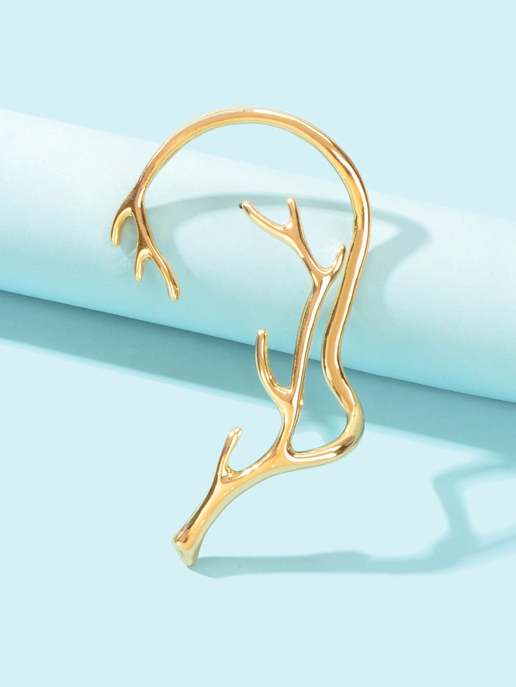 Personality No Piercing Cartilage Ear Cuff Ear Clip Wrap Gold Earring Girls Gift