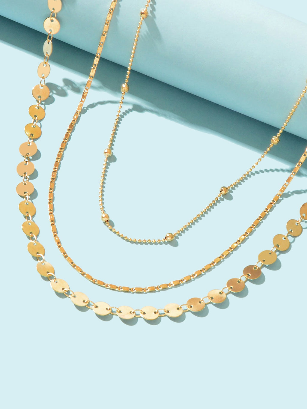 Multi layered Necklace Holiday Jewelry Women Chains Clavicle Collar Gift Choker