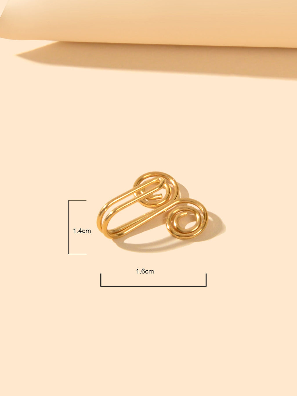 Hoop Stud Fake Nose Ring Faux Nose Piercing Jewellery Circle Clip On Nose Ring