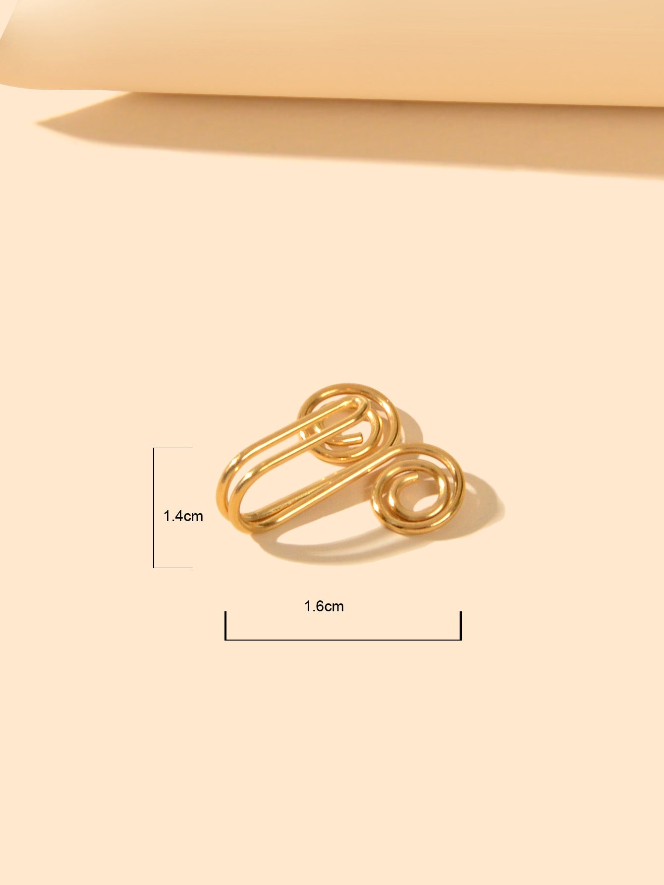 Hoop Stud Fake Nose Ring Faux Nose Piercing Jewellery Circle Clip On Nose Ring