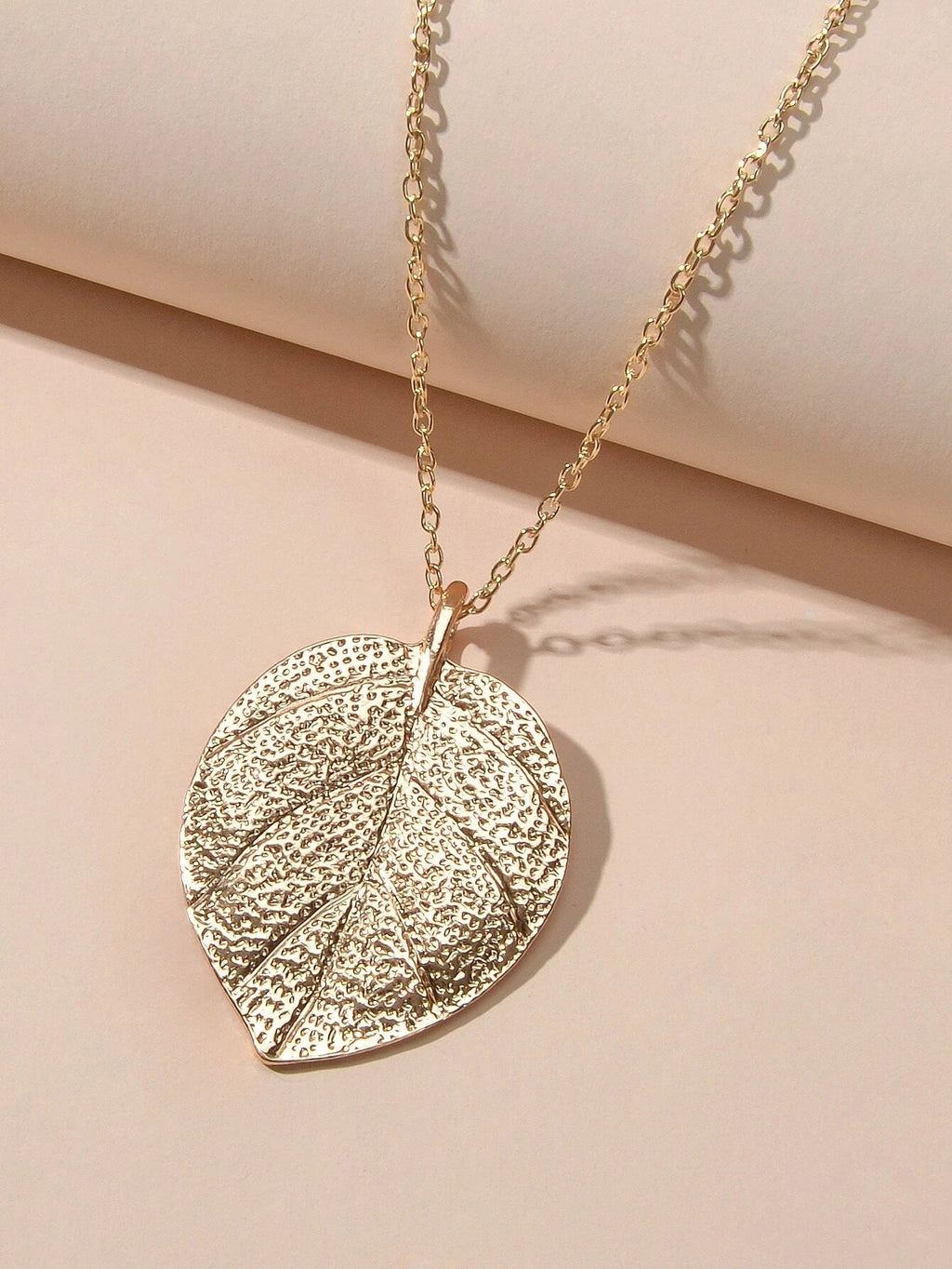 AU Post Boho Gold Chain Leaf Charm Long Necklace Bohemia Accessories Bib Jewelry