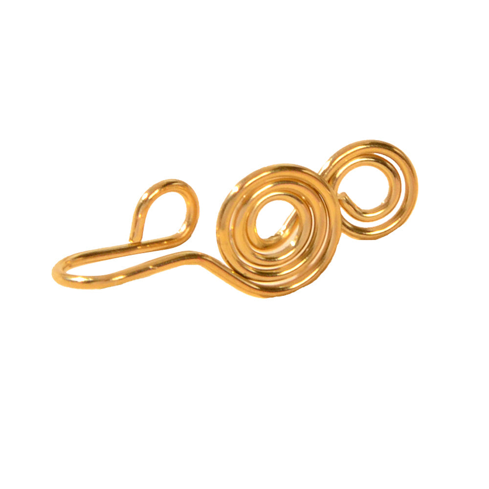 Punk Circle Fake Lip Ear Nose Ring Hanger Clip On Non Piercing Body Jewellery