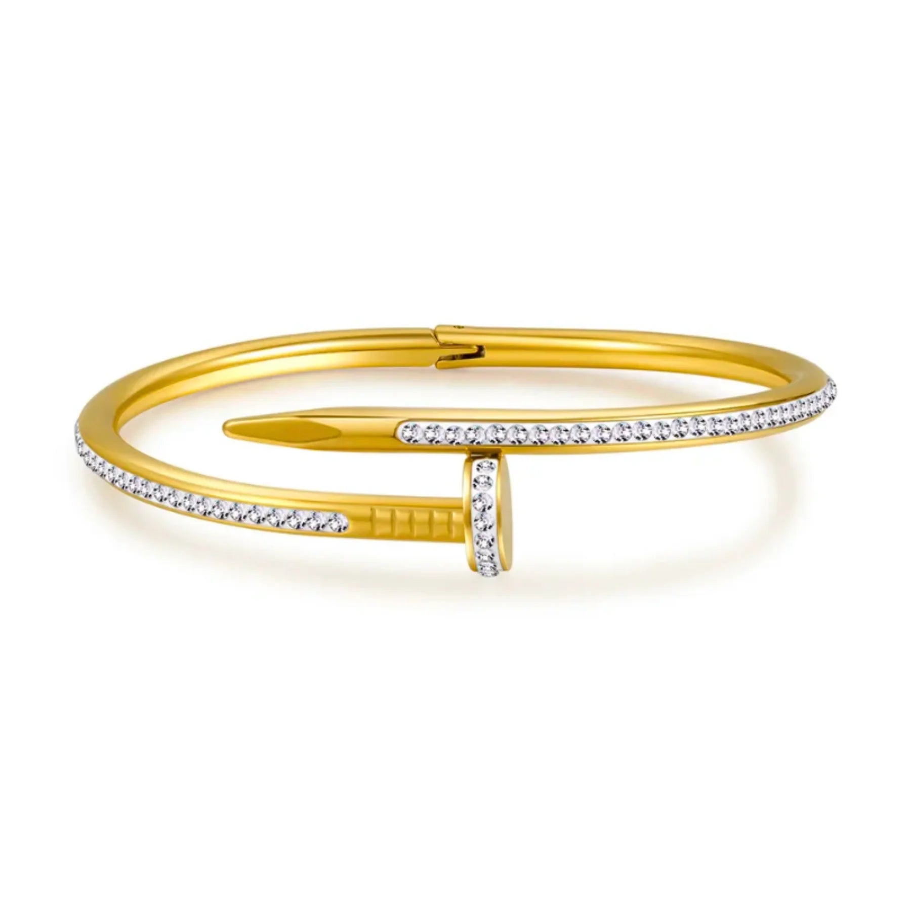 Nail Diamond Bracelet